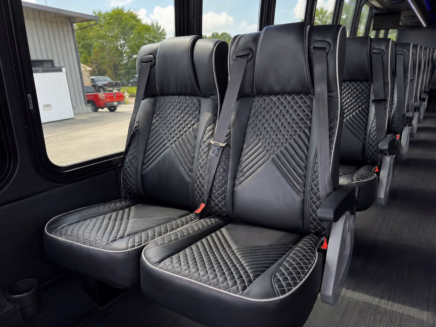 cedar rapids charter bus interior