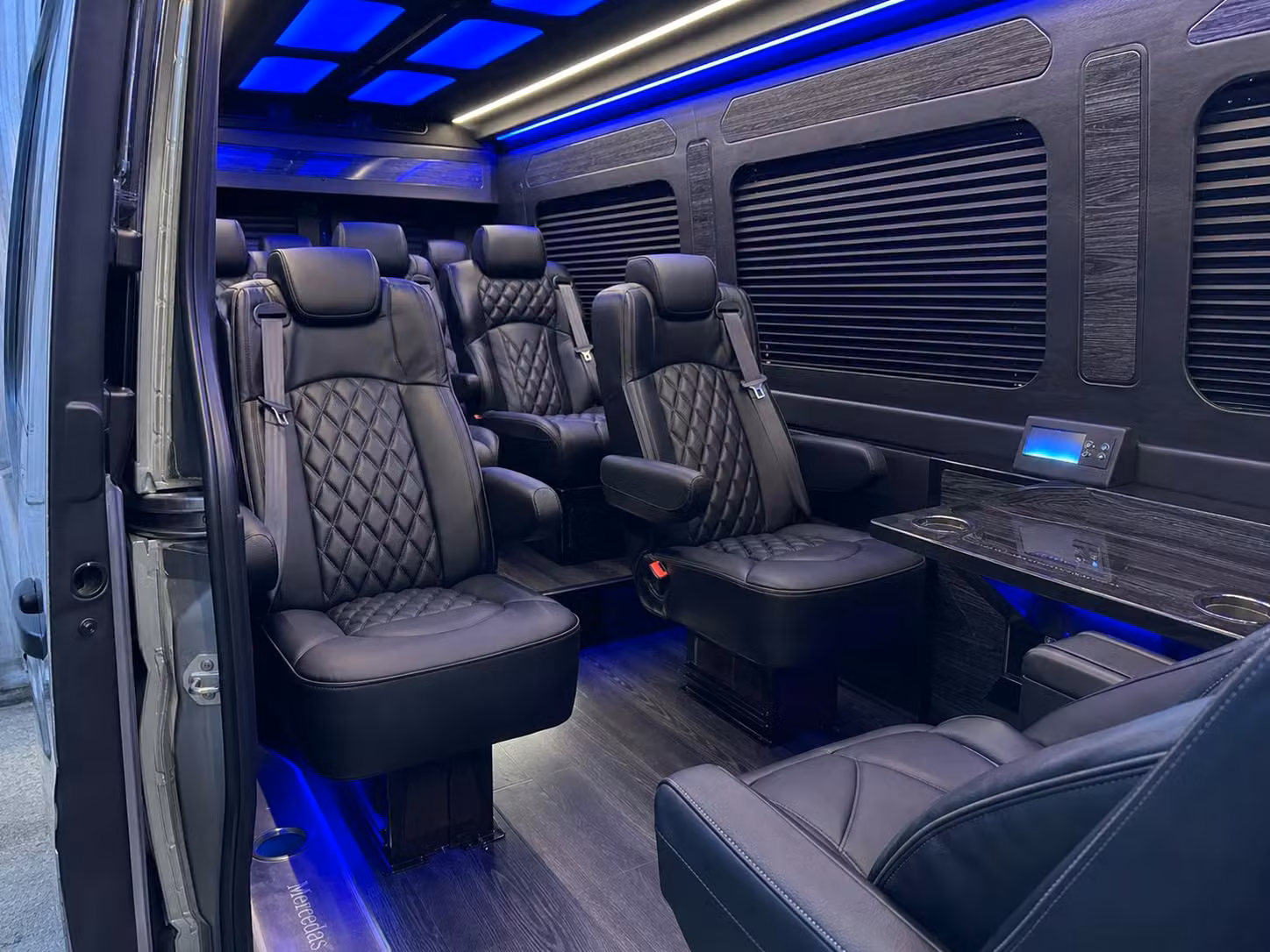 sprinter van transportation for groups and events across cedar rapids